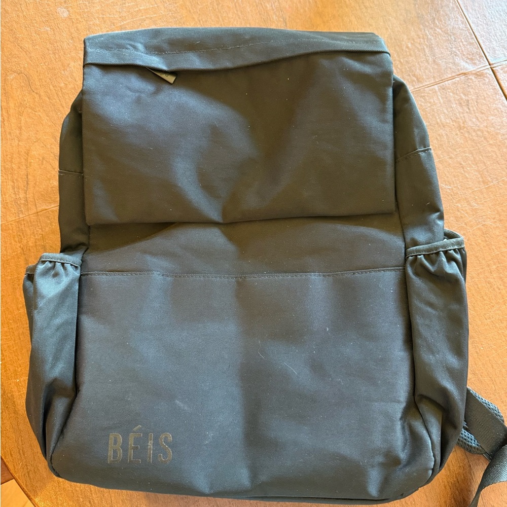BEIS Black Baby Backpack Diaper Bag